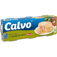 Atún Claro Calvo en Aceite de Oliva 3×80 g