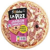 Pizza Sodebo – Jambon Fromage 400 g Pizza Sodebo – Jambon Fromage 400 g