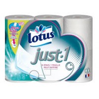 papel higiénico Lotus 6 rollos papel higiénico Lotus 6 rollos